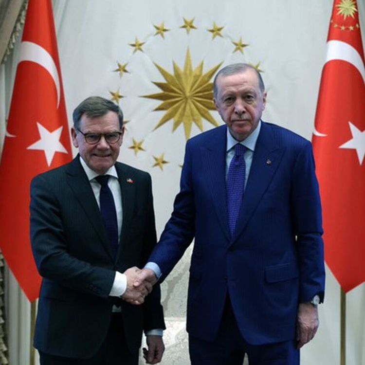 Cumhurbaşkanı Erdoğan, Almanya Dışişleri Bakanı Wadephul'u kabul etti!