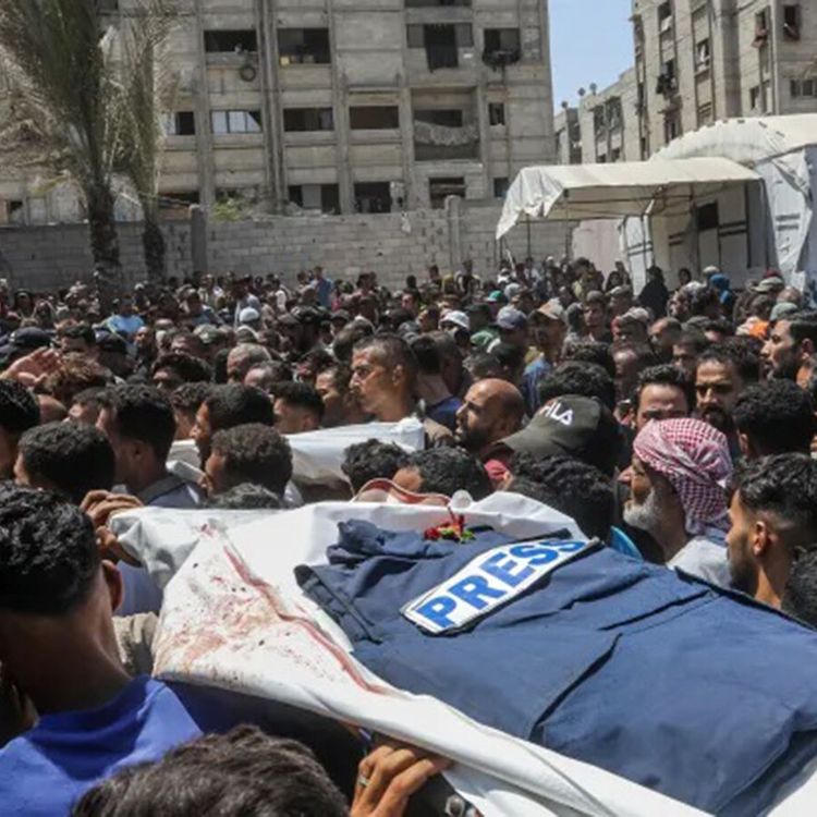 Gazze saldırıları sonucu şehit gazeteci sayısı yükseldi!