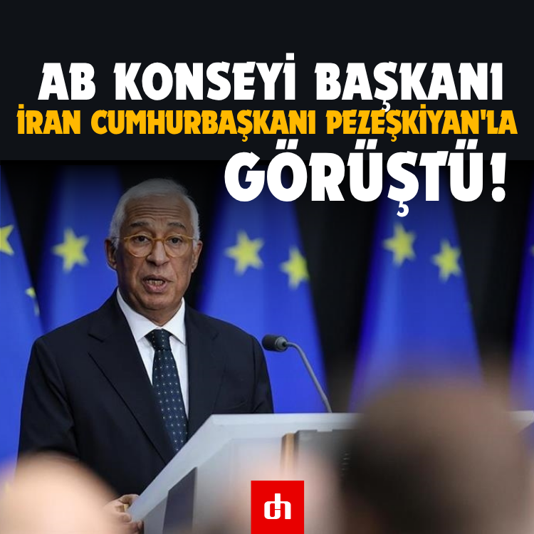 AB Konseyi Başkanı Costa, Pezeşkiyan ile görüştü!