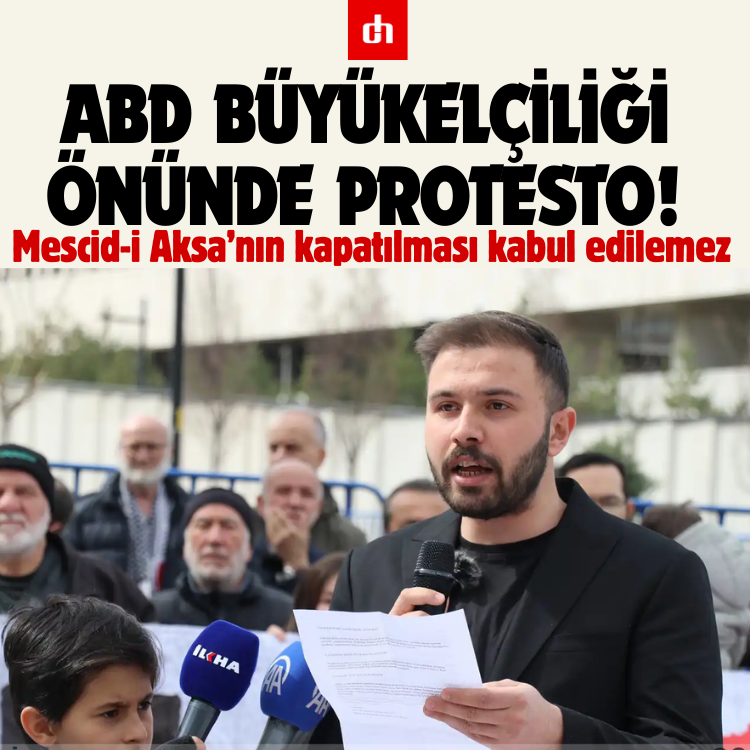 ABD Büyükelçiliği önünde Protesto!