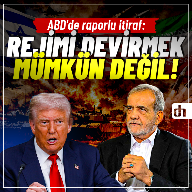 ABD'de raporlu itiraf: İran'da rejimi devirmek mümkün değil!