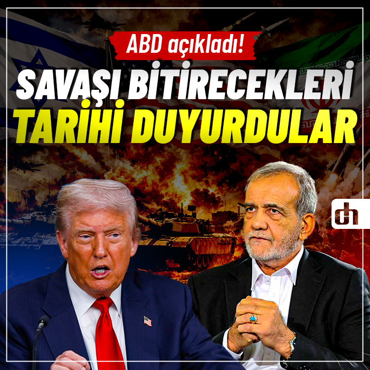 ABD-israil ile İran savaşı ne zaman bitecek? ABD açıkladı!