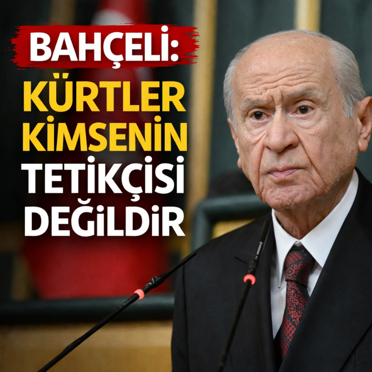 Bahçeli: Kürt kardeşlerim kimsenin tetikçisi değildir