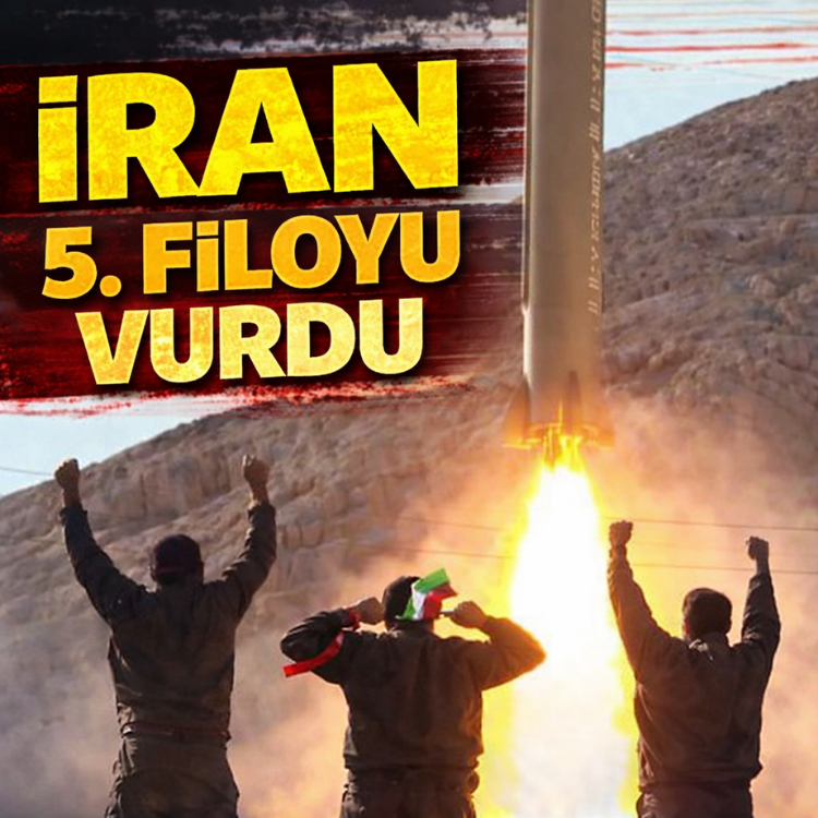 İran 5. filoyu vurdu