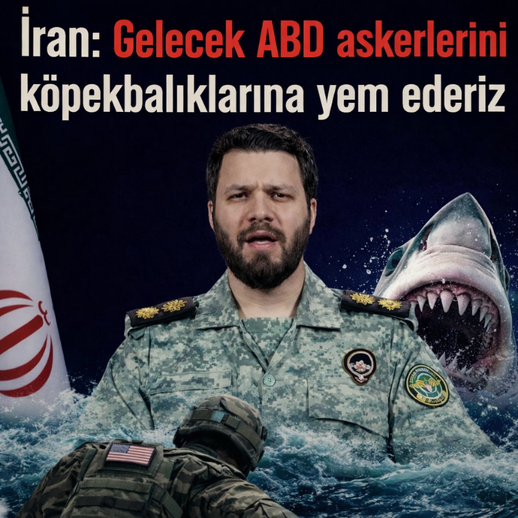 İran: Gelecek ABD askerlerini köpekbalıklarına yem ederiz