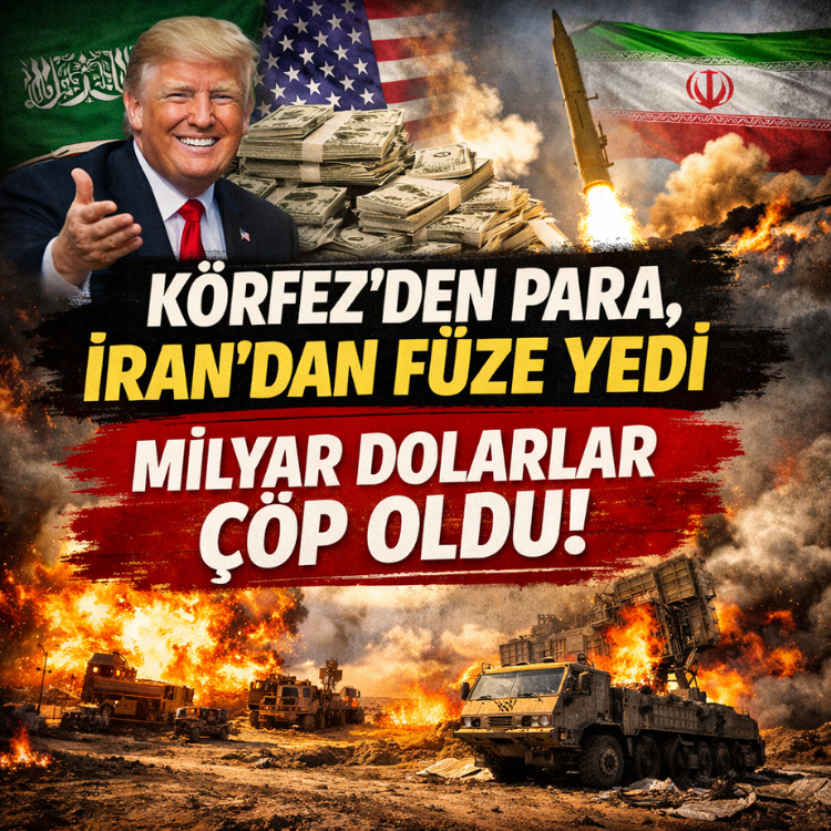 Körfez'den para, İran'dan füze yedi: Milyar dolarlar çöp oldu