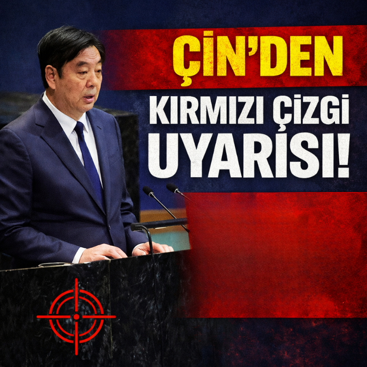 Çin'den kırmızı çizgi uyarısı