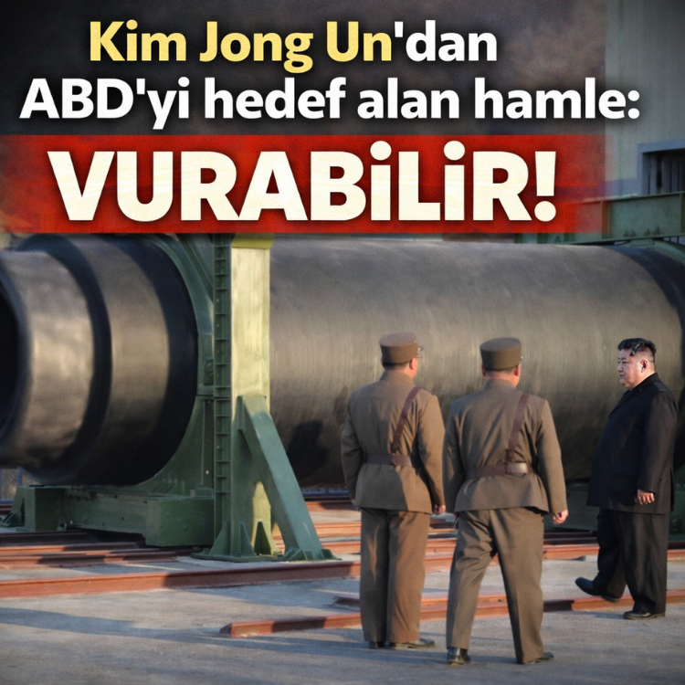 Kim Jong Un'dan ABD’yi hedef alan hamle: Vurabilir