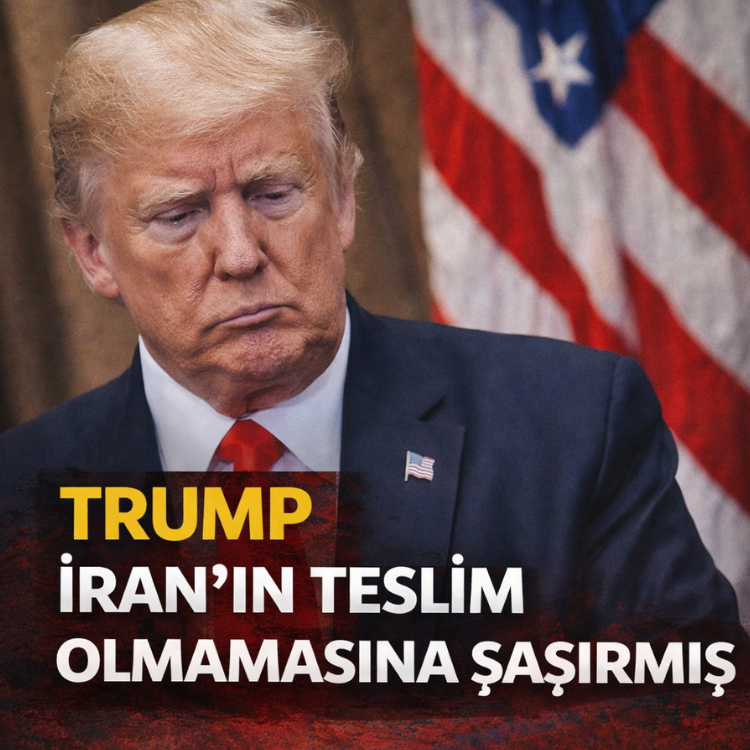 Trump İran'ın teslim olmamasına şaşırmış