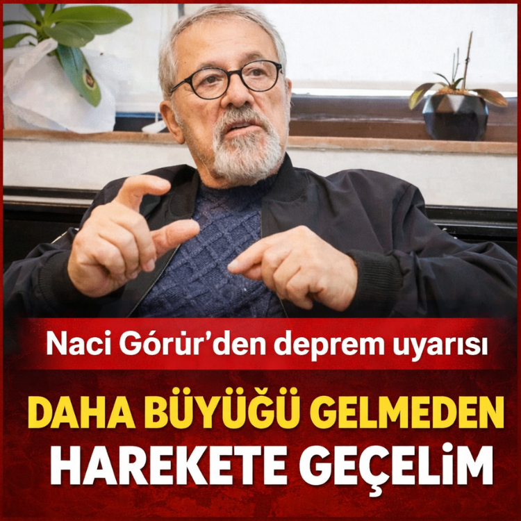 Naci Görür'den deprem uyarısı: Daha büyüğü...