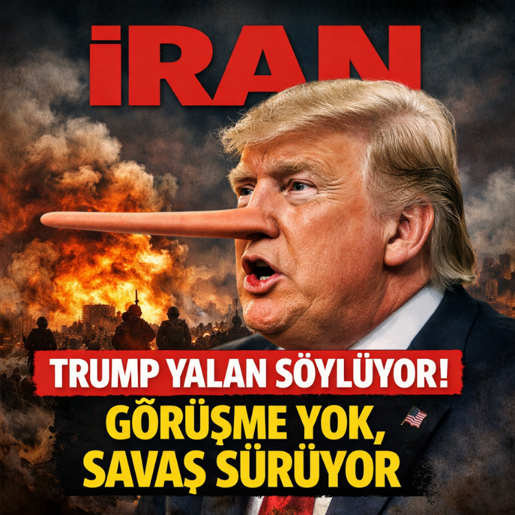 İran: Trump yalan söylüyor görüşme yok, savaş sürüyor