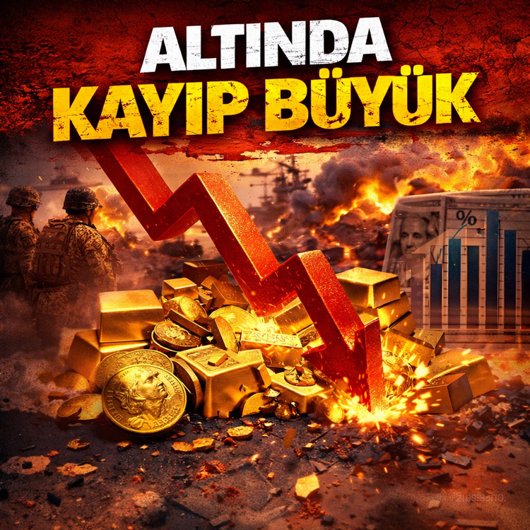 Altında kayıp büyük