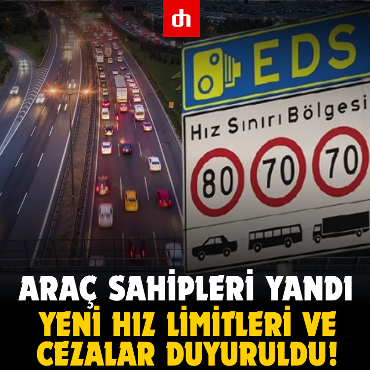 Araç sahipleri yandı: Yeni hız limitleri ve cezalar duyuruldu!