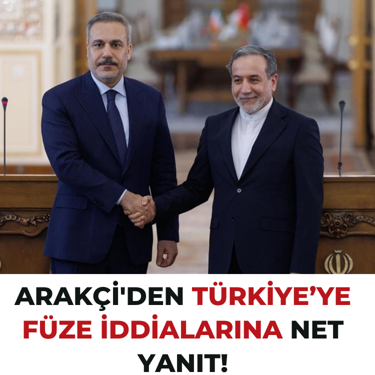 Arakçi'den Türkiye’ye füze iddialarına net yanıt!