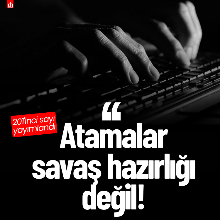 Atamalar savaş hazırlığı değil!