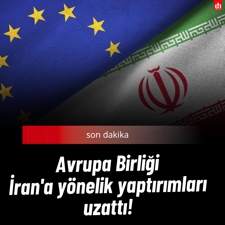 AB İran'a yaptırımları uzattı!