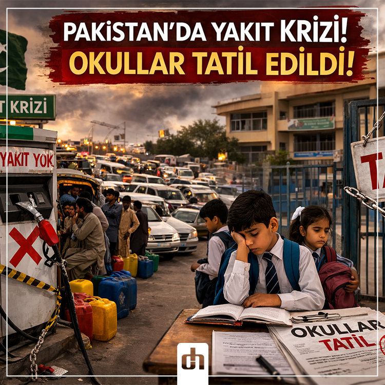 Pakistan’da yakıt krizi: Tüm okullar 31 Mart’a kadar tatil edildi!