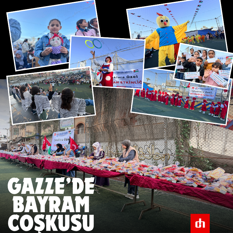 Gazze’de Bayram Coşkusu: Yetimler Vakfı Minik Yüzleri Güldürdü