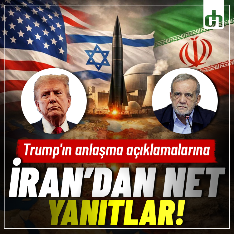 Trump'ın 'anlaşmaya varıldı' açıklamalarına İran'dan yanıt: Yalan Haber!