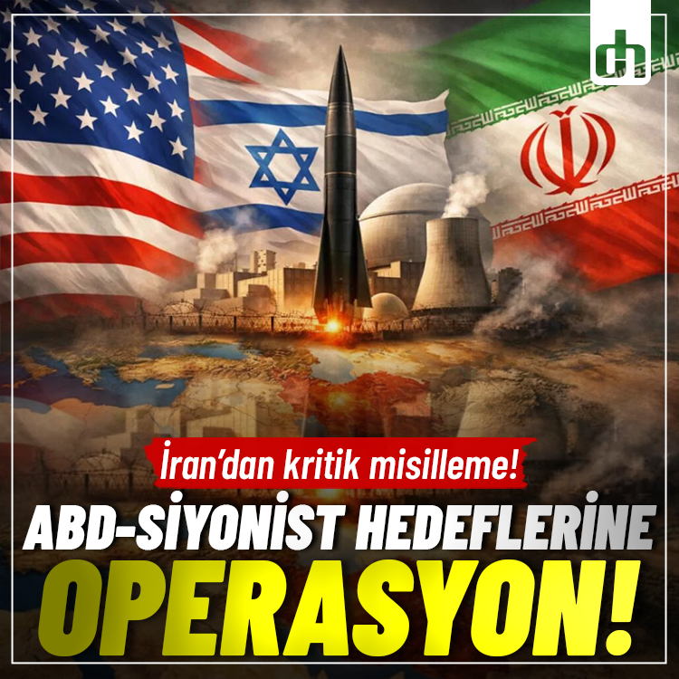 İran'dan ABD-israil hedeflerine operasyon!