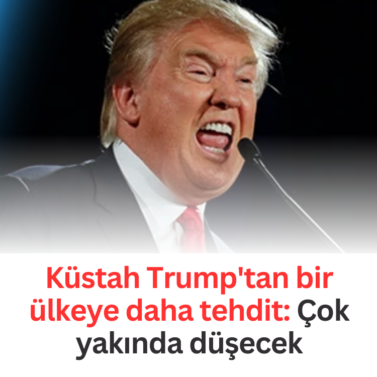 Küstah Trump'tan bir ülkeye daha tehdit: Çok yakında düşecek