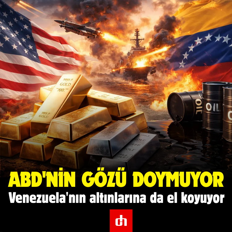 ABD'nin gözü doymuyor: Venezuela'nın altınlarına da el koyuyor