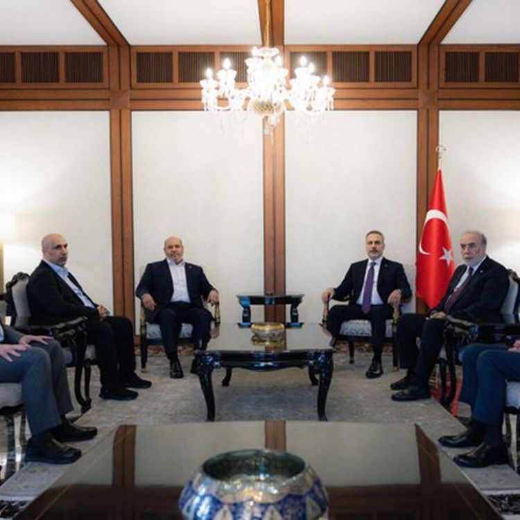 Bakan Fidan HAMAS heyeti ile bir araya geldi!