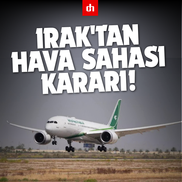 Irak'tan hava sahasına ilişkin karar!