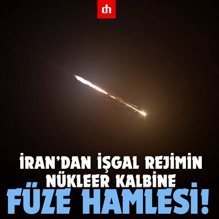 İran’dan İşgal Rejimin Nükleer Kalbine Füze Hamlesi!