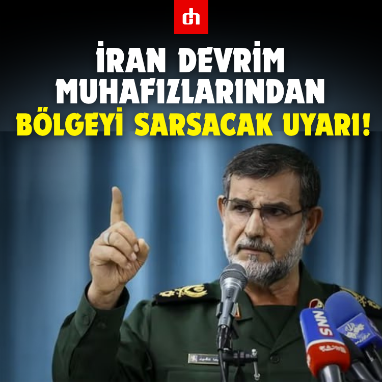 İran Devrim Muhafızlarından Bölgeyi Sarsacak Uyarı!