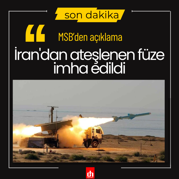 MSB'den son dakika: İran'dan ateşlenen balistik mühimmatın parçaları Gaziantep'te boş alana düştü