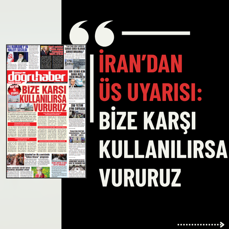 İRAN’DAN ÜS UYARISI: BİZE KARŞI KULLANILIRSA VURURUZ