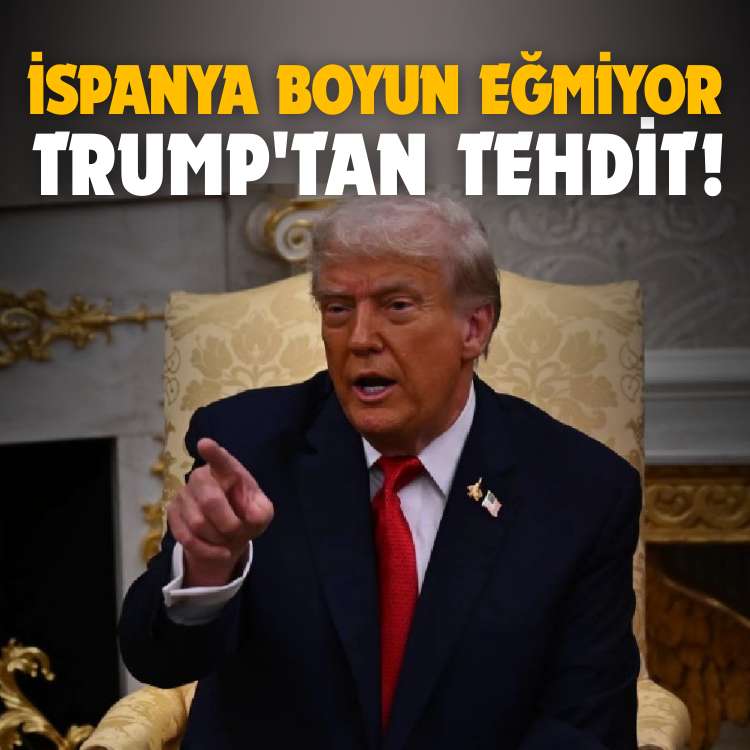 İspanya boyun eğmiyor: Trump'tan tehdit!