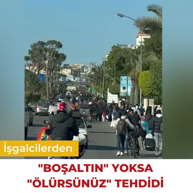 İşgalcilerden, Lübnan'ın güney sakinlerine "boşaltın" yoksa "ölürsünüz" tehdidi