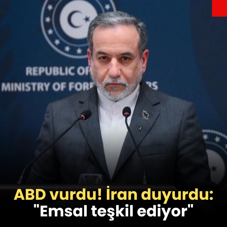 ABD vurdu! İran duyurdu: "Emsal teşkil ediyor"