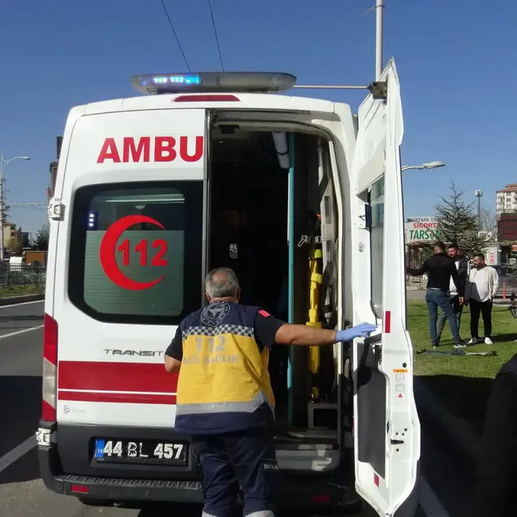 Malatya’da Zincirleme Kaza!