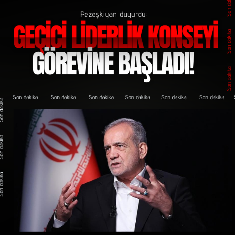 Pezeşkiyan duyurdu: Geçici Liderlik Konseyi görevine başladı!