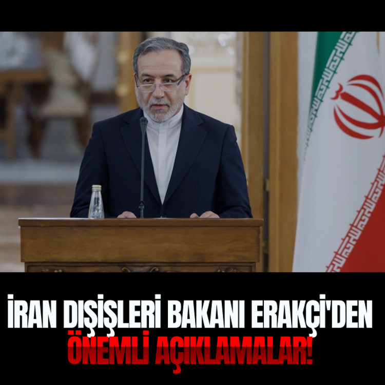 İran Dışişleri Bakanı Erakçi'den önemli açıklamalar: Her türlü ciddi çabaya açığız!