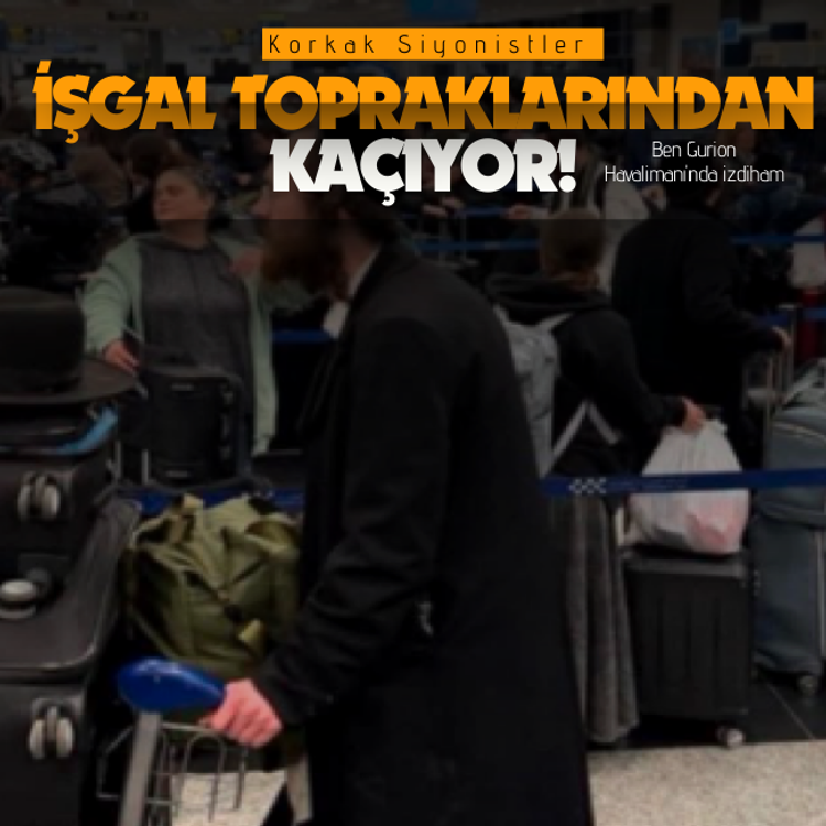 Korkak siyonistler işgal topraklarından kaçıyor!