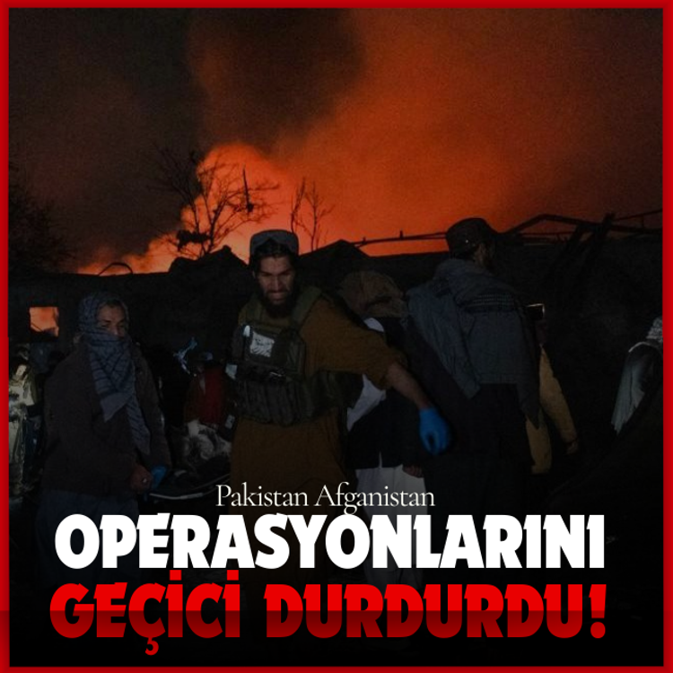 Pakistan Afganistan operasyonlarını geçici durdurdu!