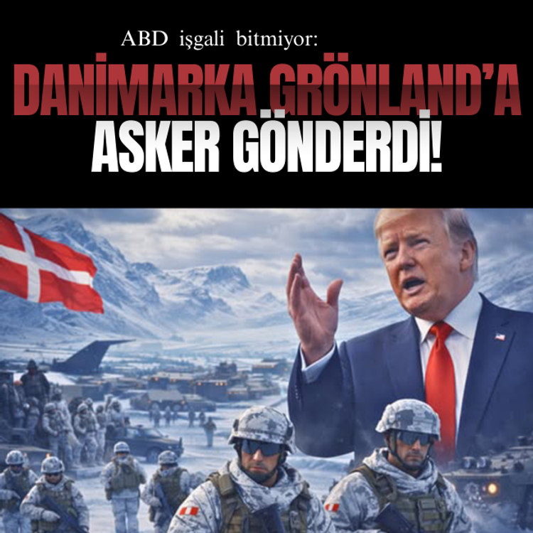 ABD işgali bitmiyor: Danimarka Grönland’a asker gönderdi!