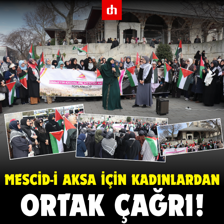 Mescid-i Aksa İçin Kadınlardan Ortak Çağrı!