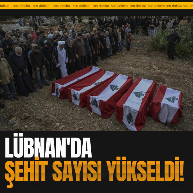 Lübnan'a saldırılarda şehit sayısı yükseldi!
