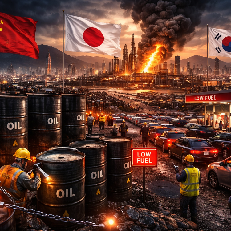 Orta Doğu gerilimiyle Asya ülkelerinin petrol rezervleri yeterli olmayabilir: Hangi ülkenin kaç günlük stoğu kaldı?