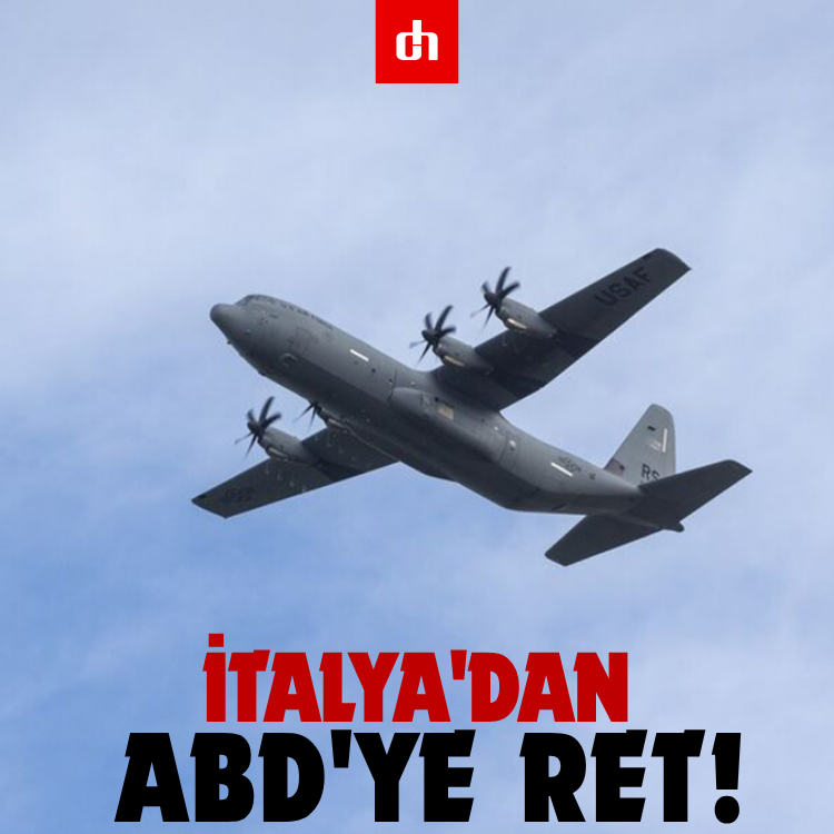 İtalya'dan ABD'ye Ret!