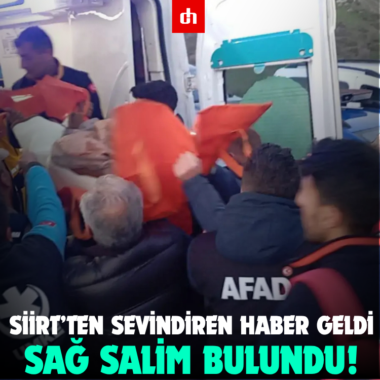 Siirt’ten Sevindiren Haber Geldi: Bulundu!