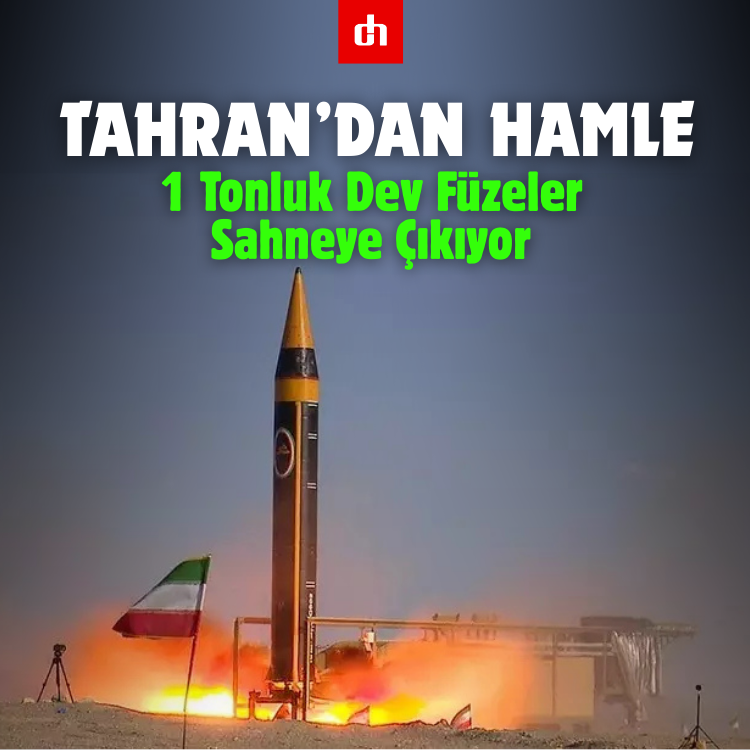 Tahran’dan Hamle: 1 Tonluk Dev Füzeler Sahneye Çıkıyor