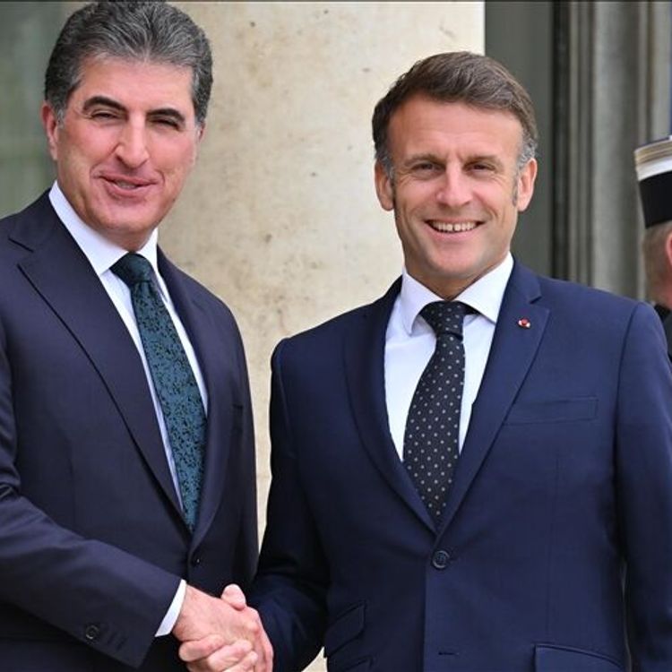 Barzani ile Macron görüştü!
