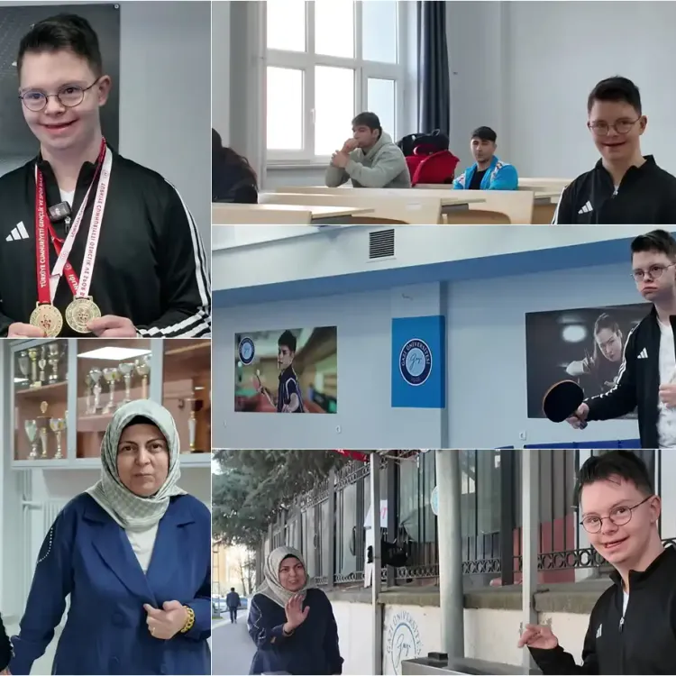 Alihan Akgün, hem eğitim hem de spor hayatında başarıları ile dikkat çekiyor!