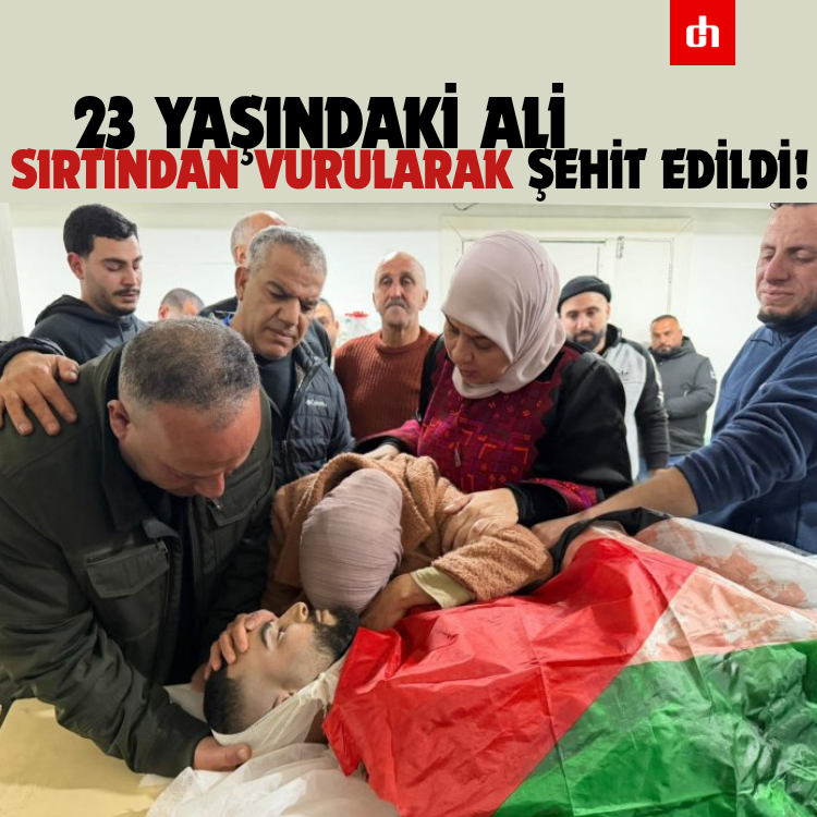 23 yaşındaki Ali sırtından vurularak şehit edildi!